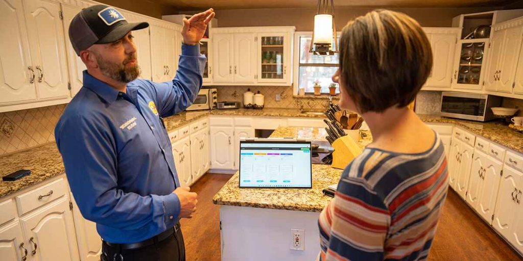 using a home generator