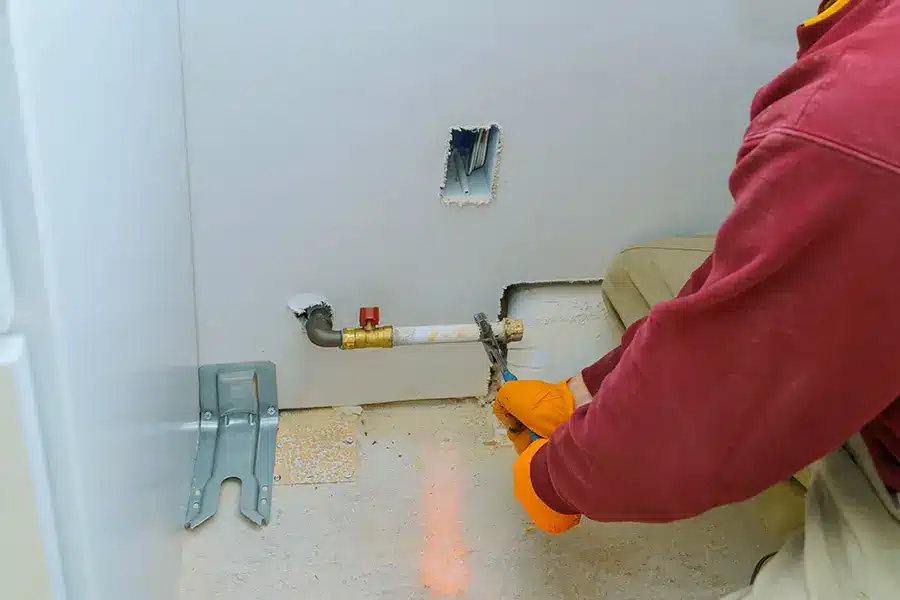 Fixing Gas Leak